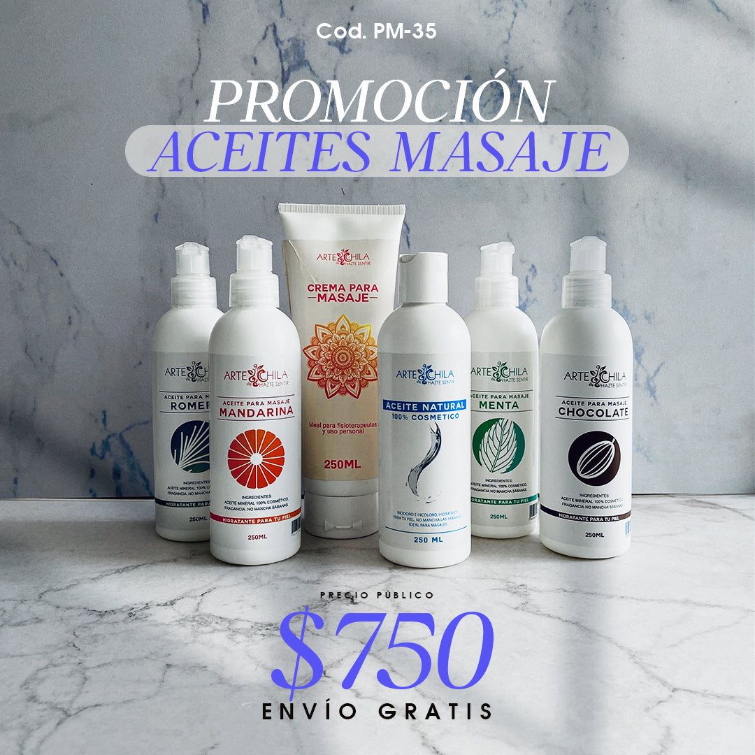 PROMOCIÓN ACEITES MASAJE