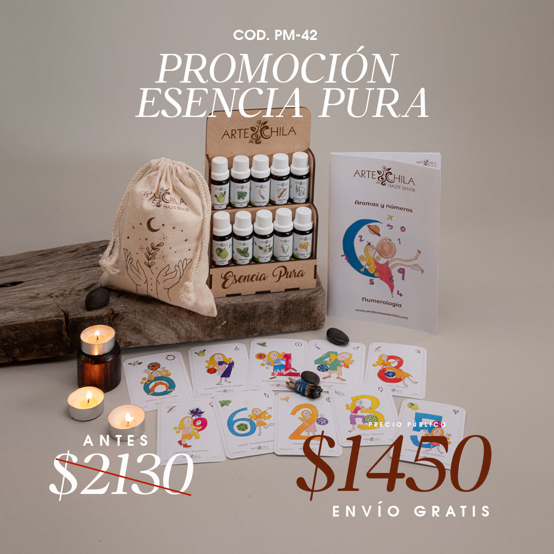 PROMOCIÓN ESENCIAS PURAS; NUMEROLOGÍA