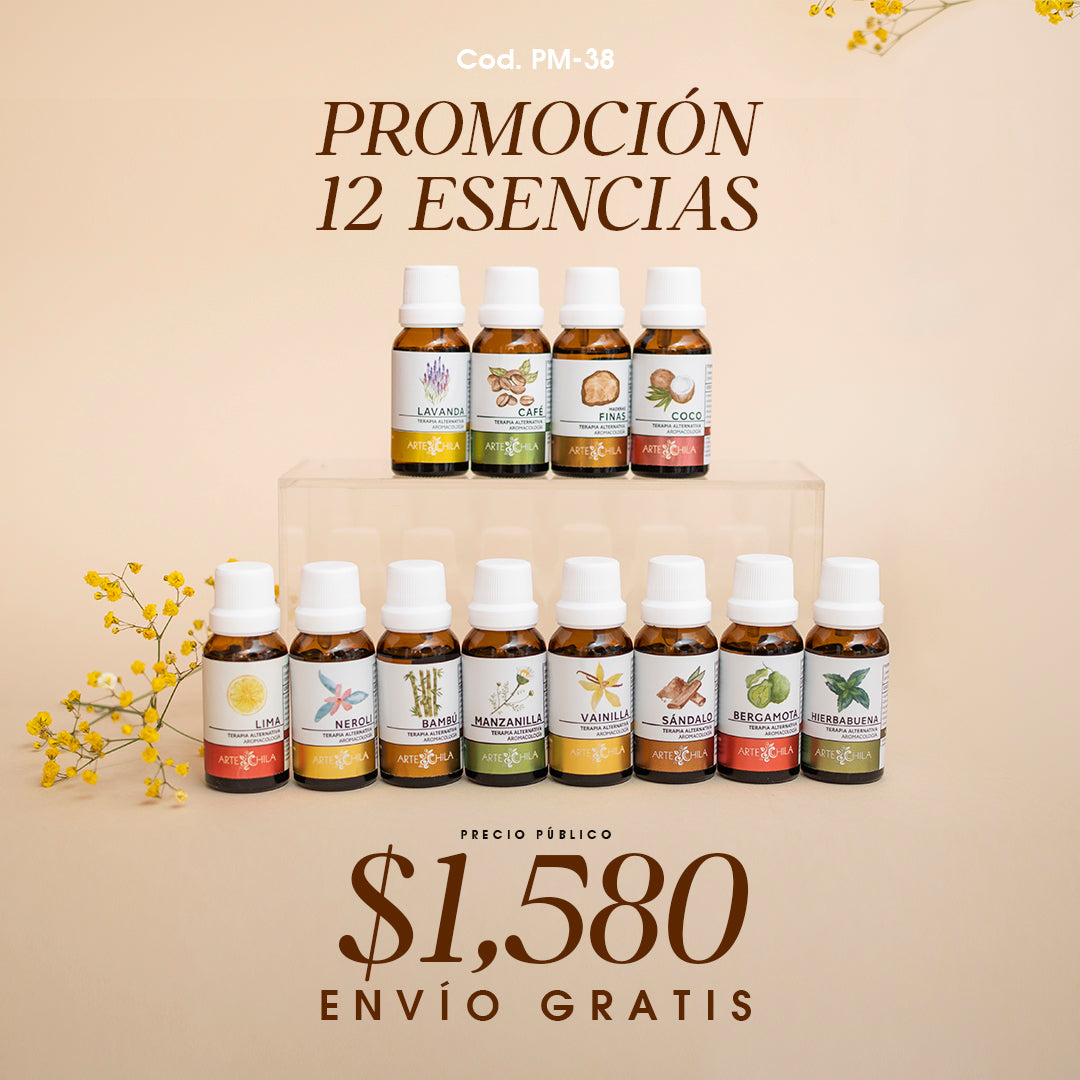 PROMOCIÓN 12 ESENCIAS