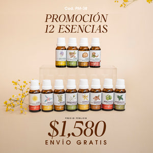 PROMOCIÓN 12 ESENCIAS