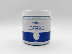 CREMA ANALGÉSICO 500ml. DOLOR MUSCULAR Y ANTIINFLAMATORIO.