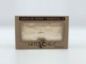 JABÓN DE AVENA Y MANZANILLA 130gr.